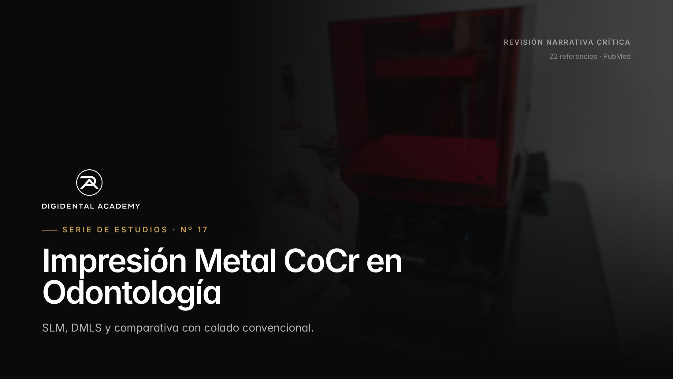 Vista previa de Impresión en metal para odontología
