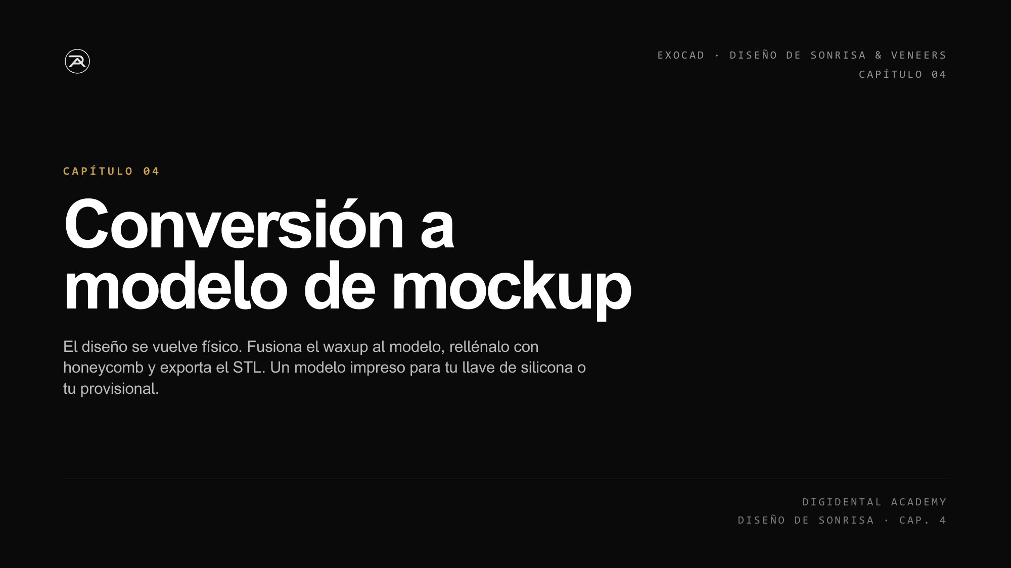 Cap. 4 · Conversión de mockup a modelo