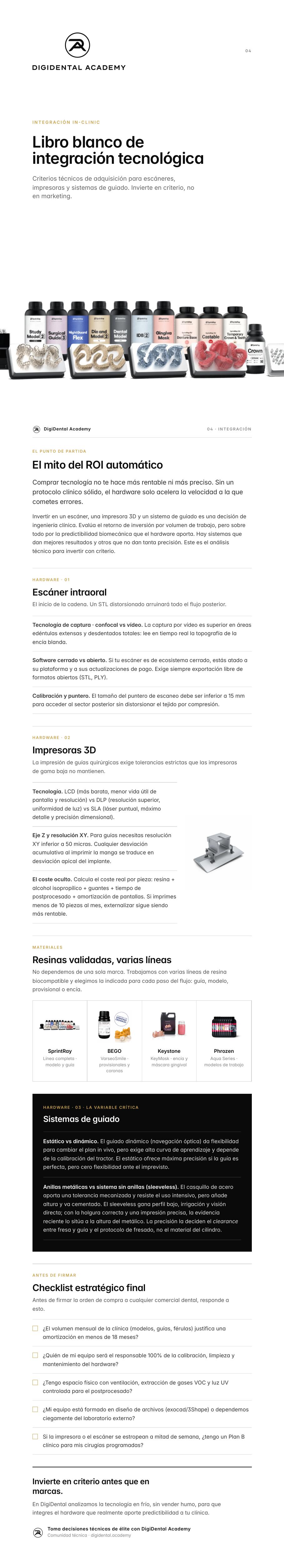 Vista previa de Integración tecnológica para tu clínica