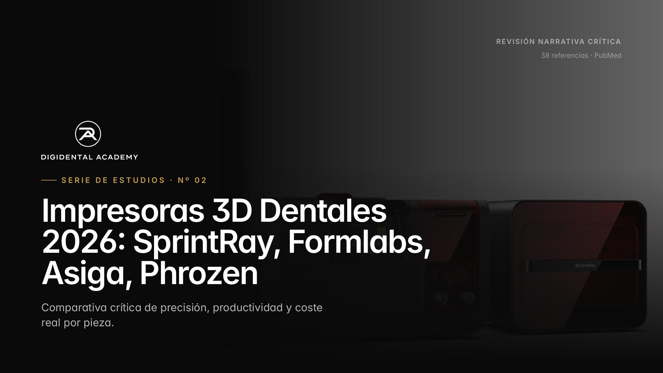 Vista previa de Impresoras 3D dentales 2026